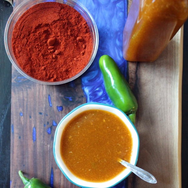 Smoky Apricot Hot Sauce