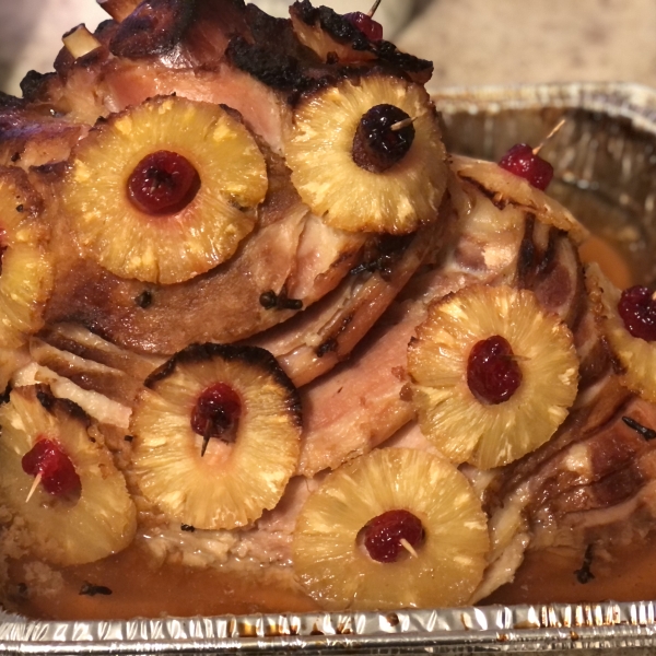 Ham with Pineapple