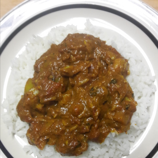 Spicy Banana Curry