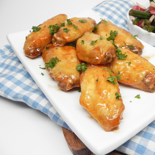 Air-Fried Sweet and Sour Chicken Wings