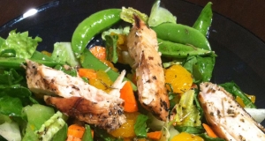 Grilled Orange Vinaigrette Chicken Salad