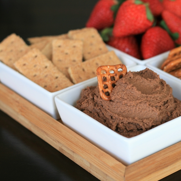 Chocolate Cake Batter Hummus