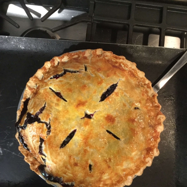 Amazing Blueberry Rhubarb Pie