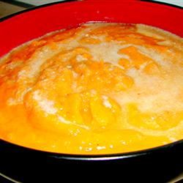 Baked Pumpkin, Sweet Potato, and Coconut Milk Soup