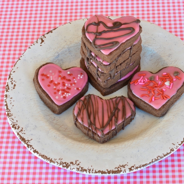 Emily's Famous Chocolate Shortbread Cookies