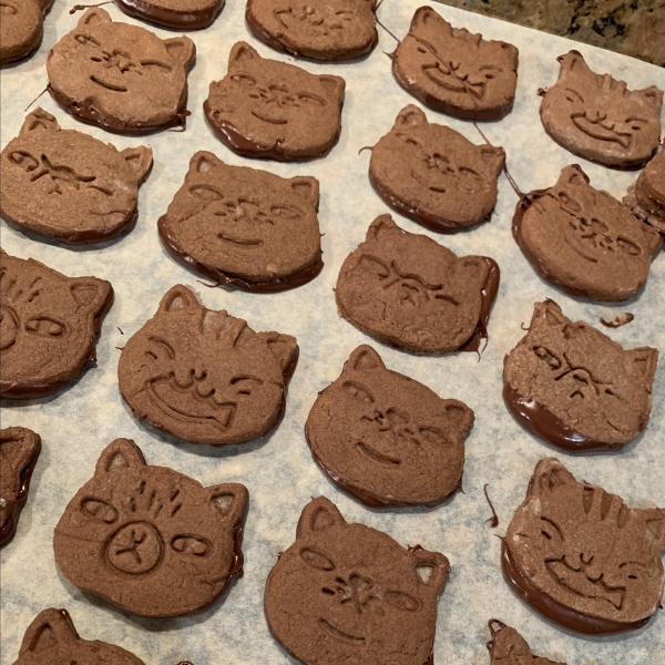 Emily's Famous Chocolate Shortbread Cookies