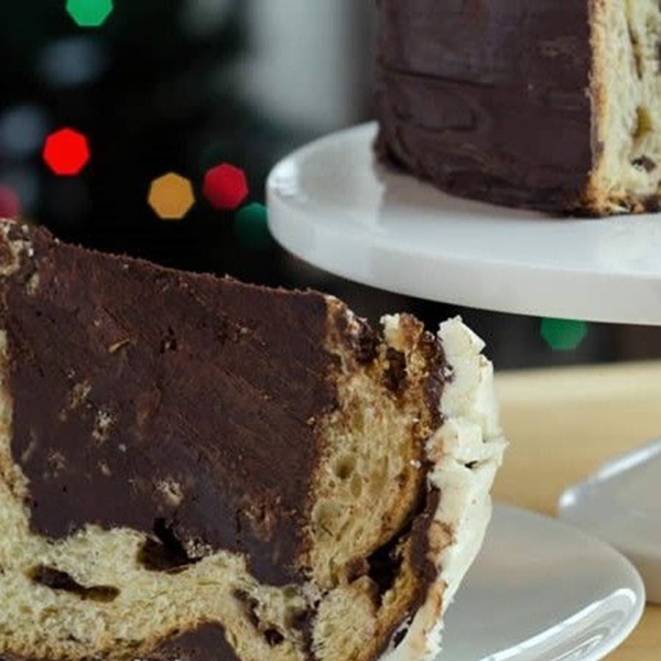 Chocolate-Stuffed Panettone