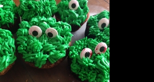 Monster Chocolate Cupcakes for Halloween