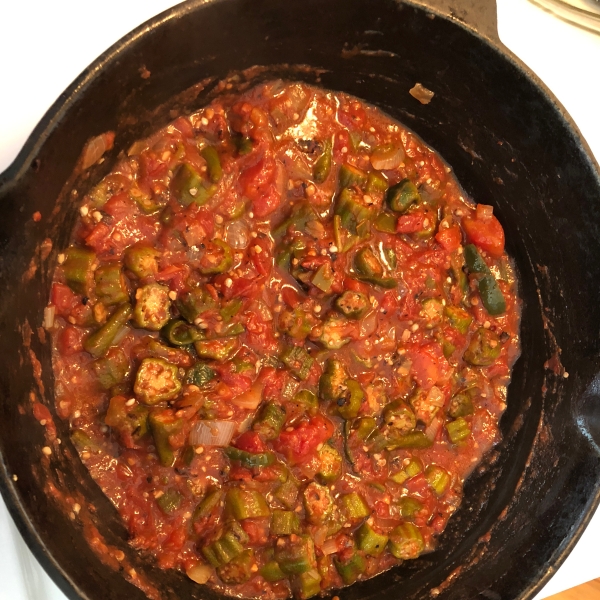 Okra with Tomatoes