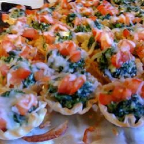 Spinach Phyllo Cups