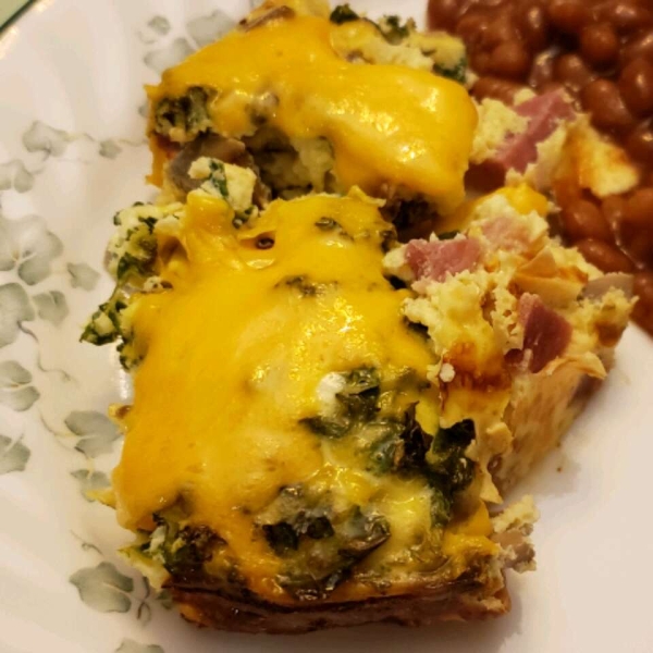 Ham and Egg Breakfast Bake
