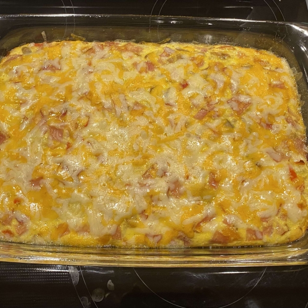 Ham and Egg Breakfast Bake