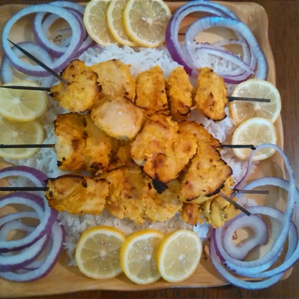 Tandoori Chicken Skewers