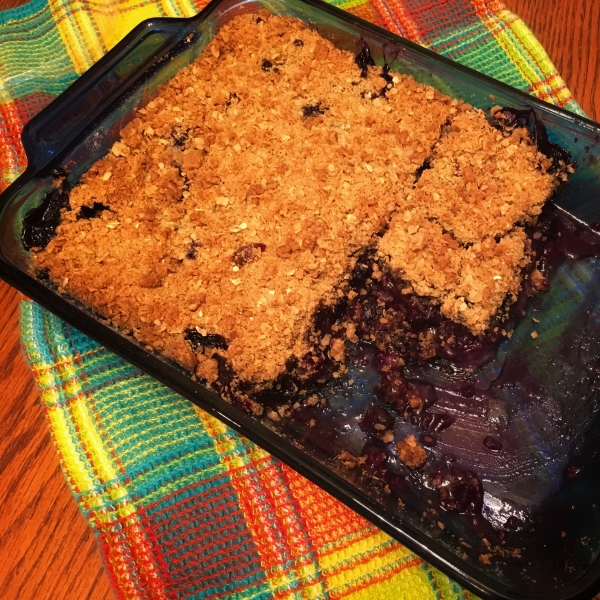 Alexander's Blueberry Crisp