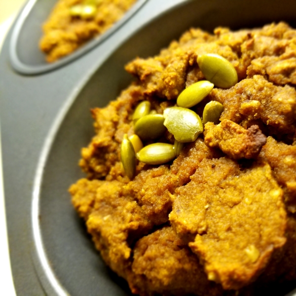 Protein Pumpkin Blender Muffins