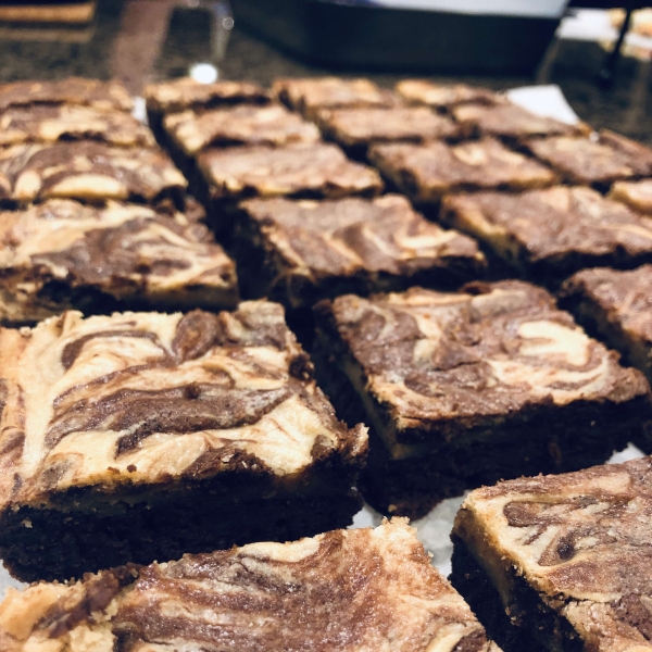 Michelle's Peanut Butter Marbled Brownies