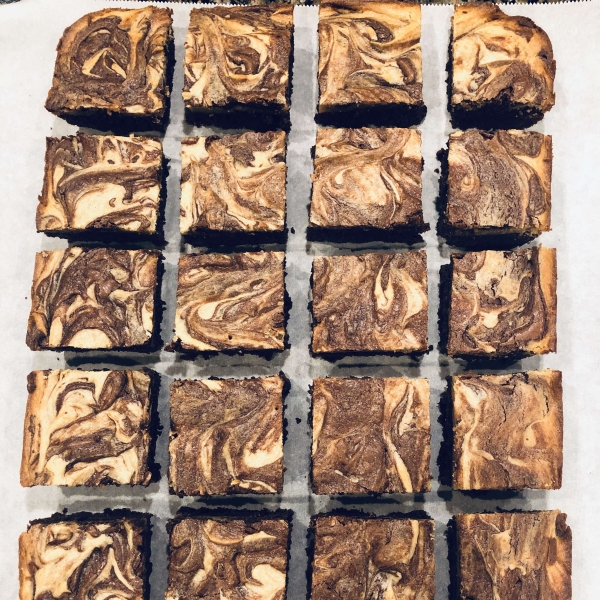 Michelle's Peanut Butter Marbled Brownies