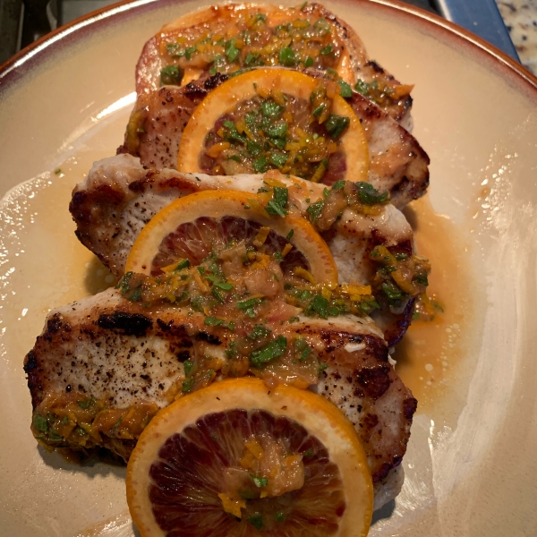 Orange-Sage Pork Chops