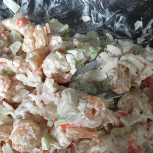 Classic Crab and Shrimp Salad