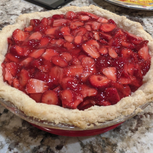 Strawberry Glazed Pie