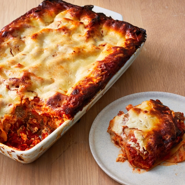 Italian Sausage and Mushroom Lasagna with Béchamel Sauce