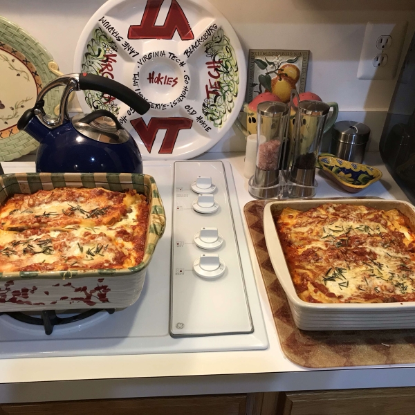 Italian Sausage and Mushroom Lasagna with Béchamel Sauce