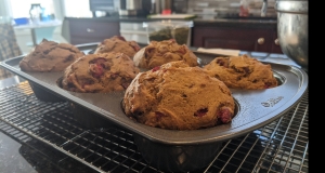 Quick Cranberry Pumpkin Muffins