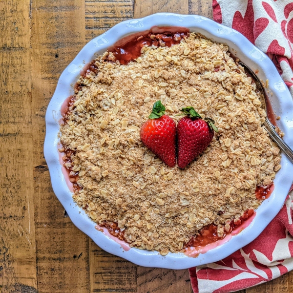 Strawberry Rhubarb Crisp