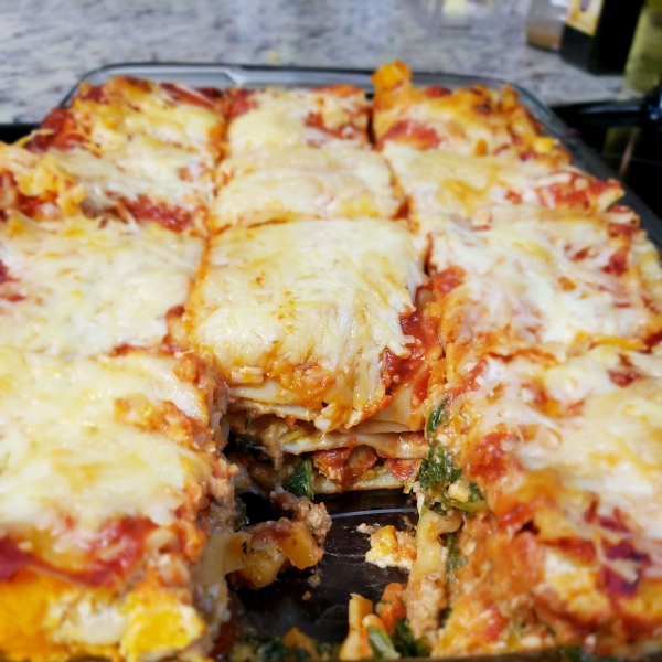 Biddy's Butternut Squash and Turkey Lasagna
