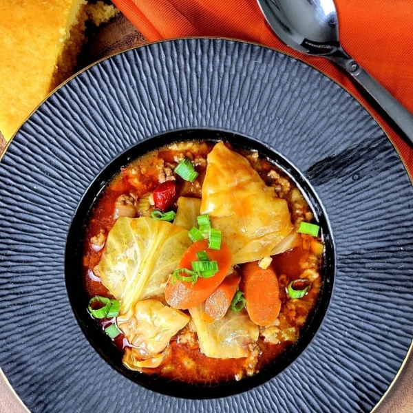 Hearty Cabbage Roll Soup