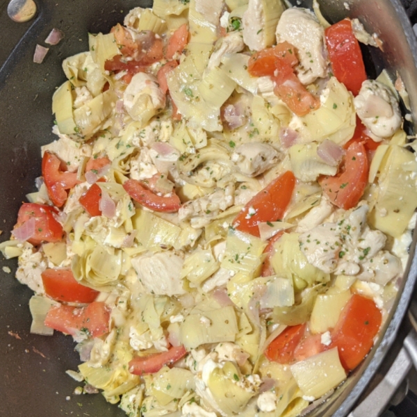 Greek Chicken Pasta