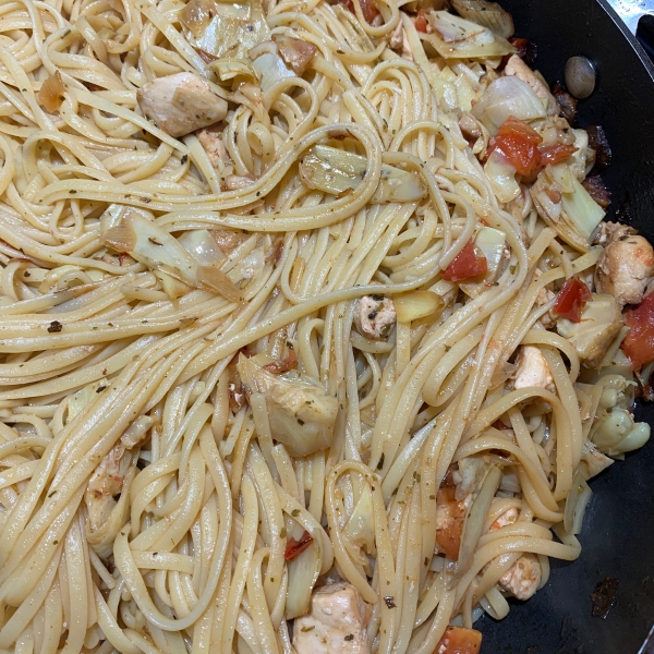 Greek Chicken Pasta