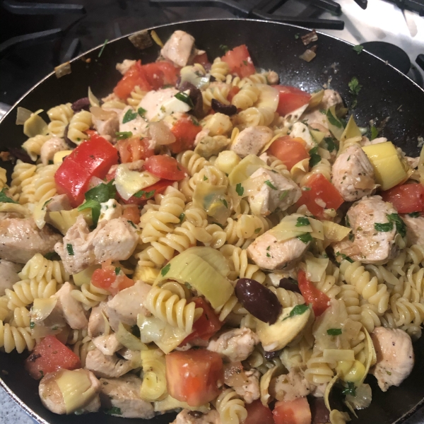 Greek Chicken Pasta