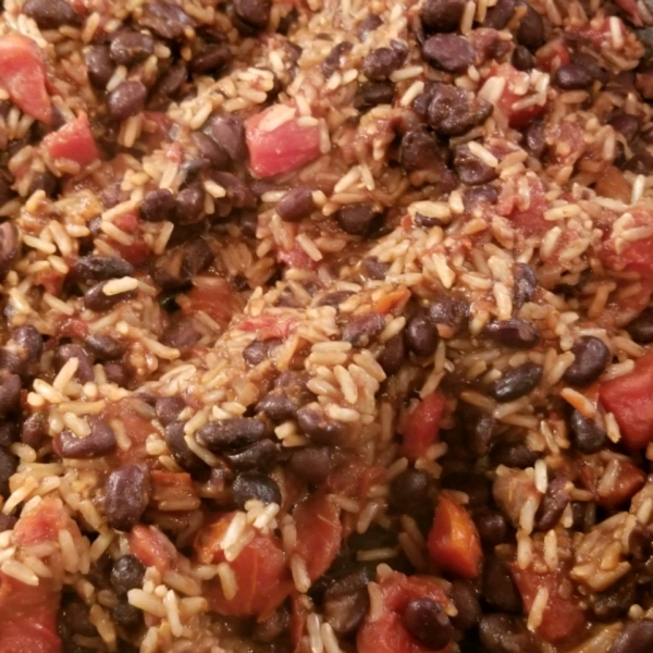 Rice with Black Beans