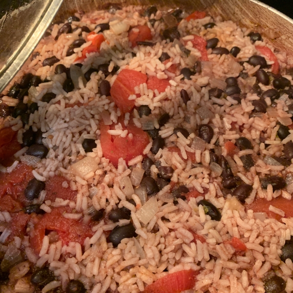 Rice with Black Beans