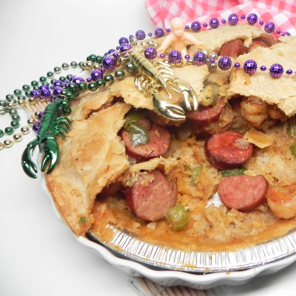 Cindi's Jambalaya Cajun Pot Pie