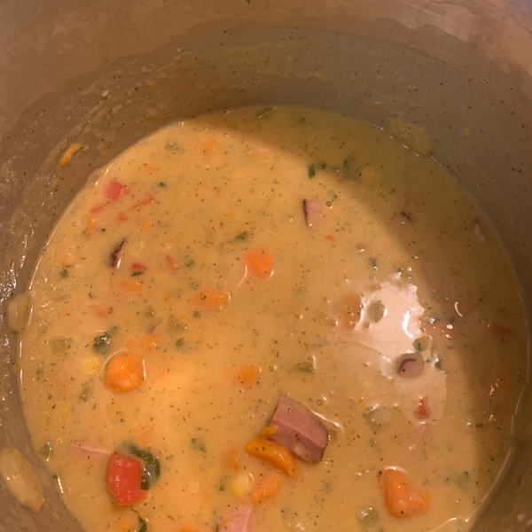 Ham and Sweet Potato Soup