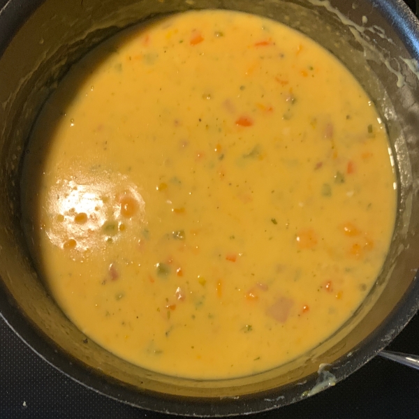 Ham and Sweet Potato Soup