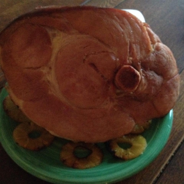 Garlic Baked Ham