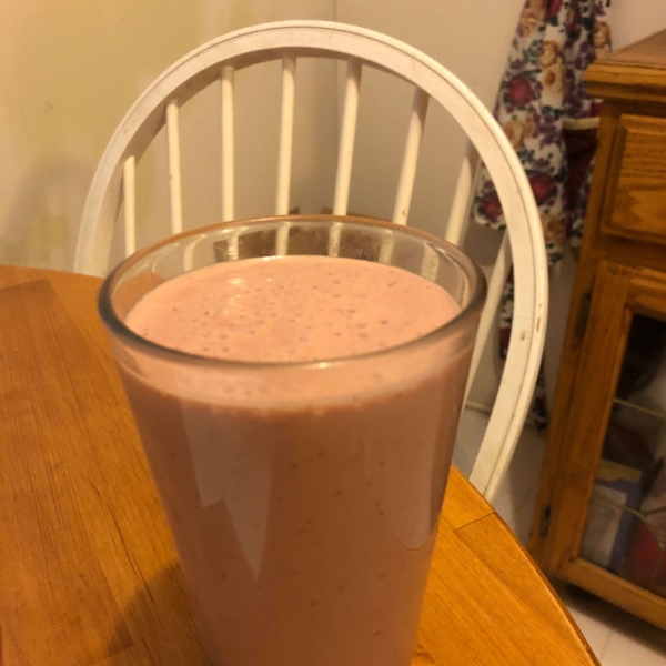 Strawberry Banana Nutella Smoothie