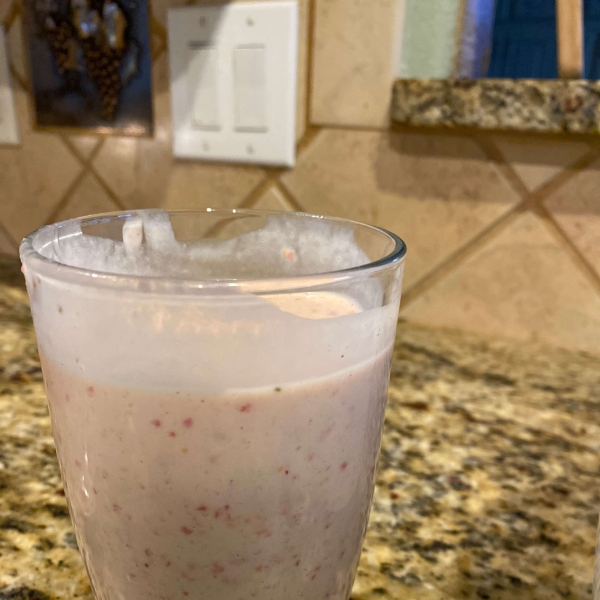 Strawberry Banana Nutella Smoothie