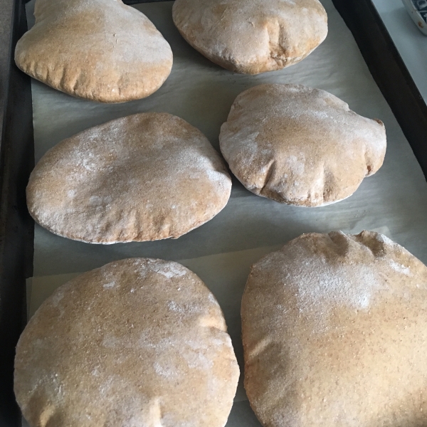 Whole Wheat Pita Bread