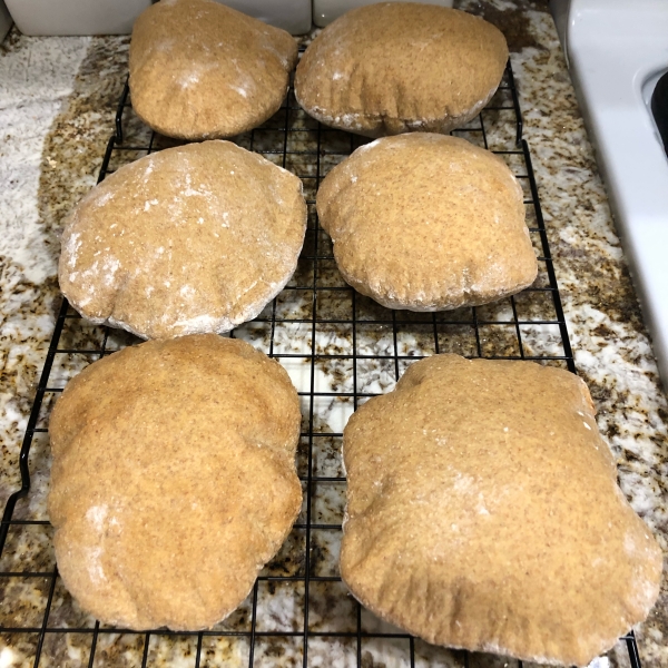 Whole Wheat Pita Bread