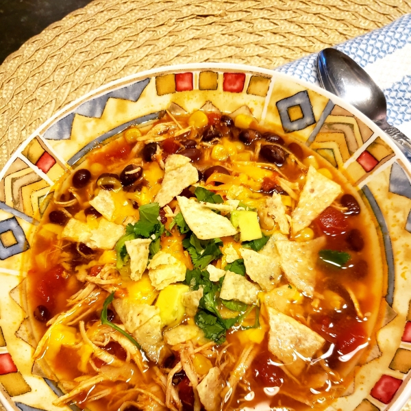 Slow Cooker Mexican Chicken Soup