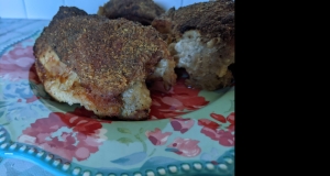 Air-Fried Breaded Chicken Thighs