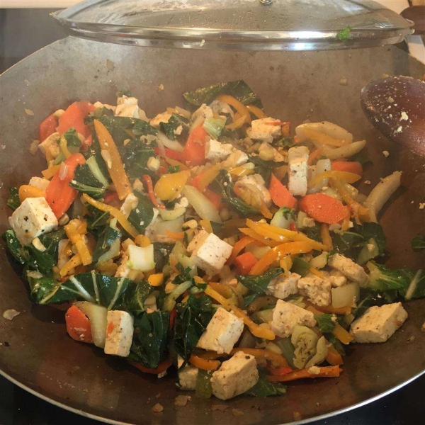 Vegetable and Tofu Stir-fry