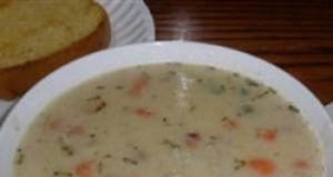 Creamy Potato With Rosemary Soup