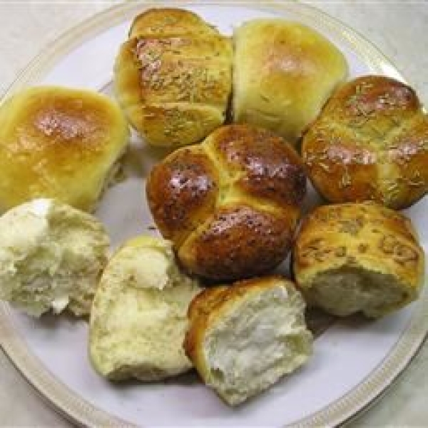 No Knead Refrigerator Rolls