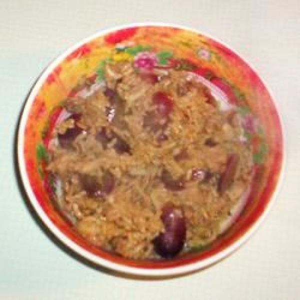 Grapes and Rice Stir Fry