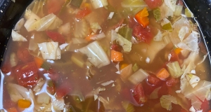Instant Pot Vegan Cabbage Detox Soup